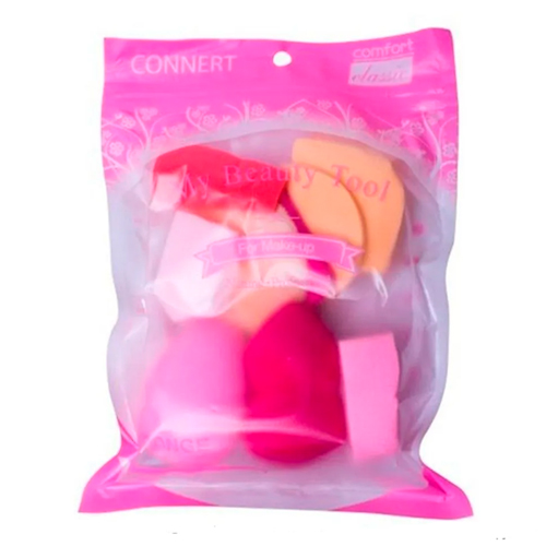 Kit com 9 Esponja para Maquiagem Diversas
