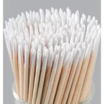 Palito com Algodão com Alta 10cm Precisão Alinhamento Limpeza Henna 100 unides pacote