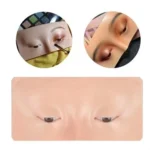 Olho De Silicone 3d Placa Para Treino Microblading Make