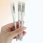 Caneta Em Gel Para Marcação De Sobrancelha Design Micropigmentação Branca ou Rosa Microblading - Imagem 2