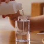 Porta Acetona 120ml Frasco Transparente - Pump Push Down Recarregável e Reutilizável - Imagem 2