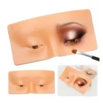 Olho De Silicone 3d Placa Para Treino Microblading Make - Imagem 2
