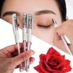 Caneta Em Gel Para Marcação De Sobrancelha Design Micropigmentação Branca ou Rosa Microblading