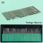 Kit 30 Brocas Lixa Unha Eletrica Profissional Manicure - Imagem 2