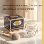Removedor de Cola de Cílios Postiços Navina 5g Dissolução Rápida e Suave, Sem Danificar os Cílios
