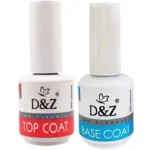 Kit 2 Preparadores De Unha Base Coat e Top Coat D&Z