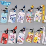 Porta cartão ou crachá com cordão personagem Disney Feminino