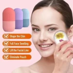 Rolo Facial De Gelo Cuidados Com A Pele Facial Massageado Rolo Reduzir Acne - Imagem 2