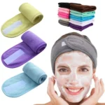 Faixa para Cabelo Atoalhada para Maquiagem ou Skin Care