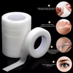 Fitas Transpore Adesiva Transparente Antialegica para Extensao de Cilios 10m - Imagem 2