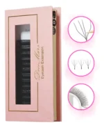 Cílios Decemars Fio 4d W Volume Egípcio Extensão De Cílios Mix 8-14
