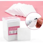 200pcs Papel De Algodão Sem Fiapos Toalhetes Removedores De Cola Para Extensão De Pestanas Almofadas Limpeza