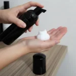 Frasco Pump Espumador Preto 50ml Para Limpeza de Cílios