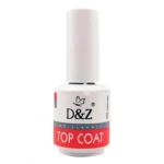 Top Coat D&Z Alongamento unhas Fibra Acrigel Porcelana DEZ Selante Manicure DZ